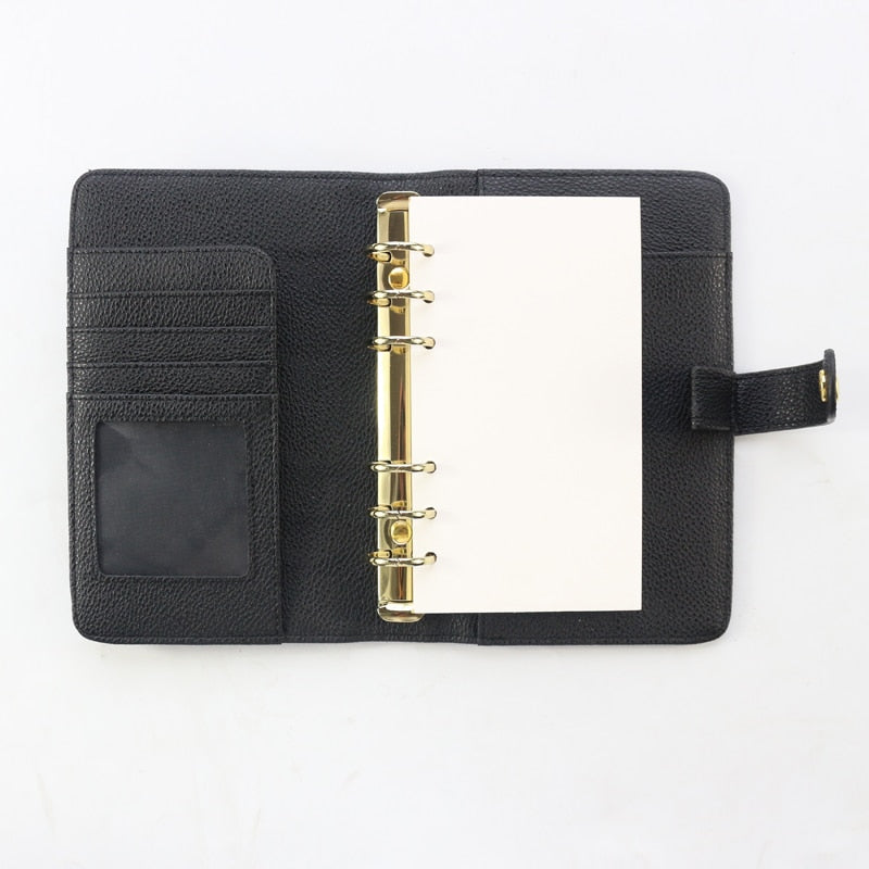 Original Leather Hardcover Binder Planner