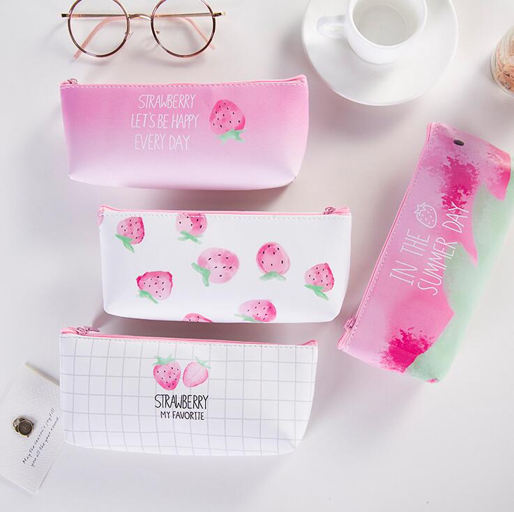 Pencil Cases - Strawberry Goodness Pencil Bags