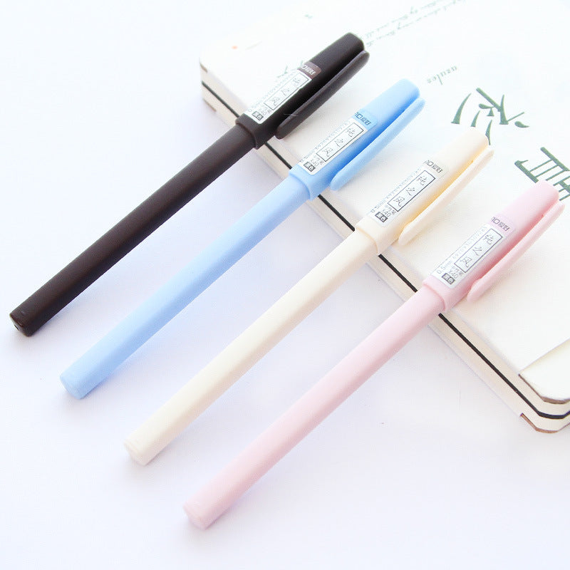 Gel Pens - Pastel Minimalist 0.5mm Ballpoint Pens (4-Piece)