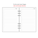 Refillable Planner - Plum Paper Planner Sheets A4/A5/A6/A7
