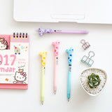 Gel Pens - Giraffe Friends 0.5mm Writing Pen (4-Piece)