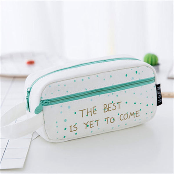 Pencil Cases - Quotable Quotes Pencil Bags – Milk & Tea