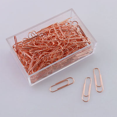 Paperclips - Tutu Rose Gold Paper Clips