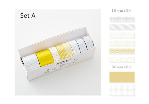 Washi Tapes - SIlver & Gold Washi Tape Set