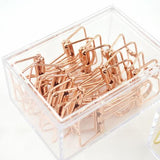 Paperclips - Miwoo Golden Paper Clips