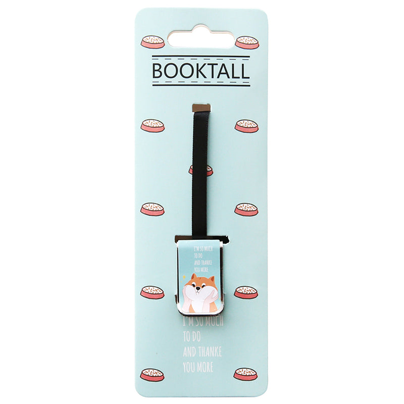 Bookmarks - Cute Little Doggy Satin Bow Bookmark