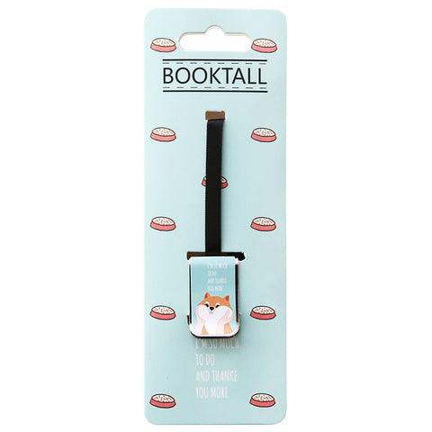 Bookmarks - Cute Little Doggy Satin Bow Bookmark