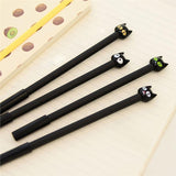 Cute Kitty Cat Pens in Black