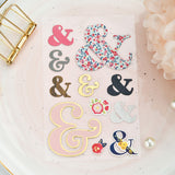 KSCRAFT Cute 3D Die Cut Ampersand Stickers