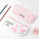 Pencil Cases - Cute Flamingo Pencil Case