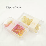 Golden Flamingo Paper Clips