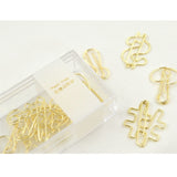 Golden Flamingo Paper Clips