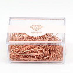 Paperclips - Never Say Never Rose Gold Paper Clips