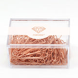 Paperclips - Never Say Never Rose Gold Paper Clips
