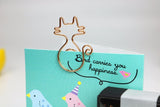 Kitty Cat Shaped Paper Clips