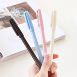 Gel Pens - Pastel Minimalist 0.5mm Ballpoint Pens (4-Piece)