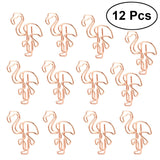 Diary Bookmark Clips - Flamingo Paper Clips